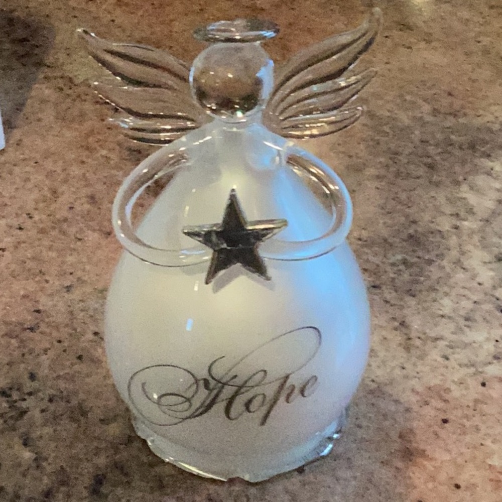Glass angel 5”